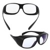 Blue Blocking Light Glass Reliable Black Frame White Lenses Beauty