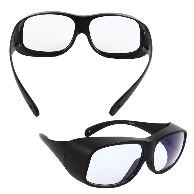 Blue Blocking Light Glass Reliable Black Frame White Lenses Beauty