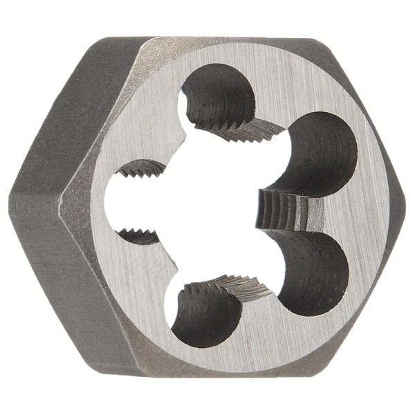 Drill America 9/16"-16 Carbon Steel Hex Die, DWT Series