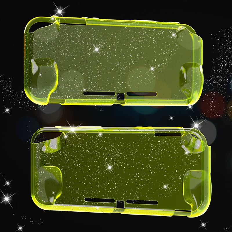 ECHZOVE Switch Lite Glittery Case, Switch lite Protective Case with
