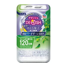 Earth Chemical Deosh Deodorizing Pearl, Magic for Eliminating Stool Odor, Reforming Forest Scent, 120 Day Use, 698018 (Bulk Purchase 3 Pieces)