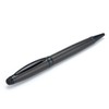 Wikult 3PCS Matte Black Ballpoint Pens with Extra Refills Set,