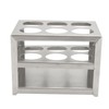 Denash Centrifuge Tube Rack, High Stability Metal Test Tube Rack