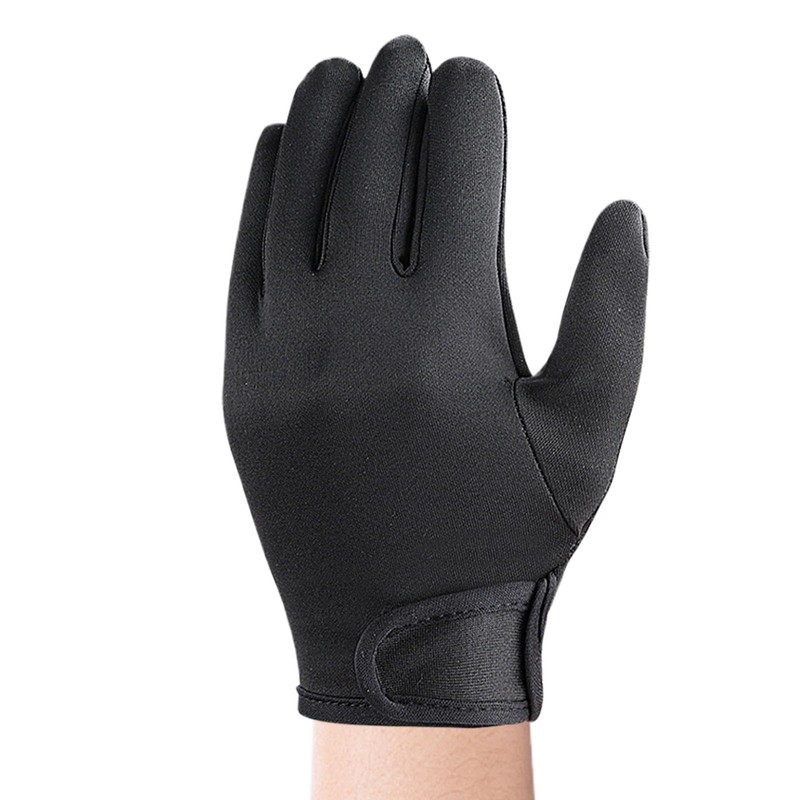 Generic Professional Heat Resistant Hair Styling Gloves - Black, Unisex