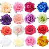 Amuhou Womens Rose Flower Hair Clip Flower Brooch for Bridal