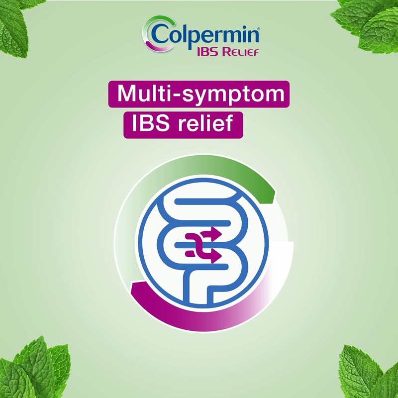 Colpermin IBS Relief - Peppermint Oil Capsules for Irritable Bowel