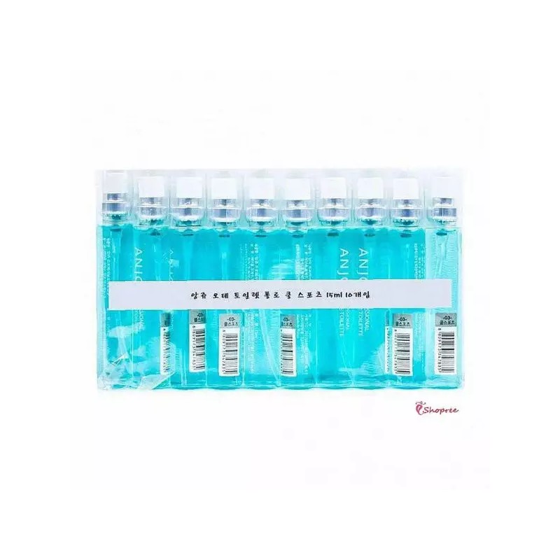 Odé 오데 쿨링 스포츠 15ml 토일렛 10개입rst813 Ode Cooling Sports