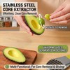 7.5 x 2.6 x 0.4 Inch Avocado Slicer Tool -