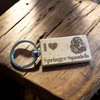 Ashton and Finch I Love Springer Spaniels Keyring – Wooden