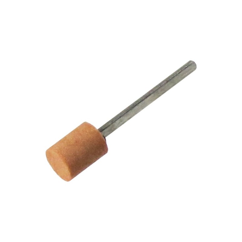 Yanase Whetstone with Shaft WA (Red) Cylindrical [0.1 inch (3