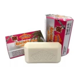 HARUBERY 2x1 Jabon Leche De Arroz  Aclara Arroz Cara Jabon Aclarante