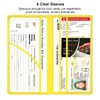 Srandme Car Registration and Insurance Holder, Leather Magnetic Shut Vehicle