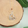 ACJFA Owl Necklaces for Women 925 Sterling Silver Mother Daughter