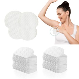 QSZHSL 100 Stück Achselpads Achsel, Selbstklebend Achselpads Damen Herren Anti Schweiß Pads, Achselpads Achselschweiß Pads, Achselhöhle Schutz Schwitzen Passform Absorbing Schweißflecken (100)