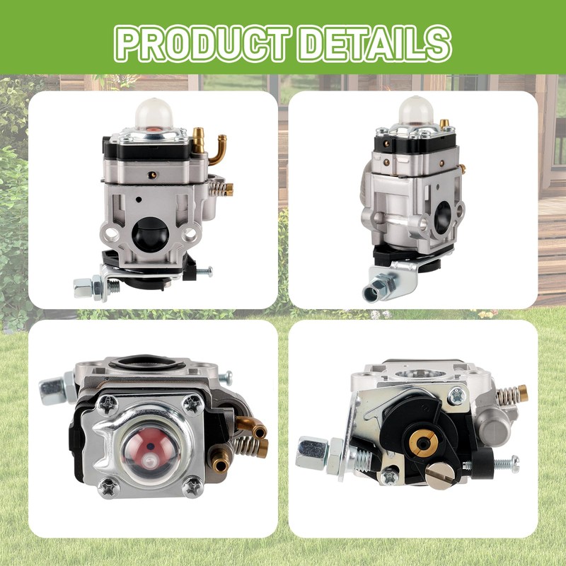 A021002040 WYK-66 43/46/48cc Carburetor Kit for Poulan Pro PR48BT BP402