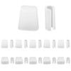 Waziaqoc 20Pcs Sink Rack Feet with 20Pcs Bumpers, Kitchen Sink