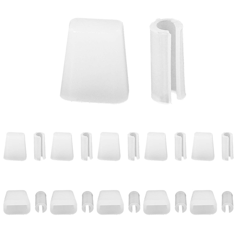 Waziaqoc 20Pcs Sink Rack Feet with 20Pcs Bumpers, Kitchen Sink