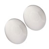 2PCS Car Audio Speaker Cover Stainless Steel Replacement for FJ