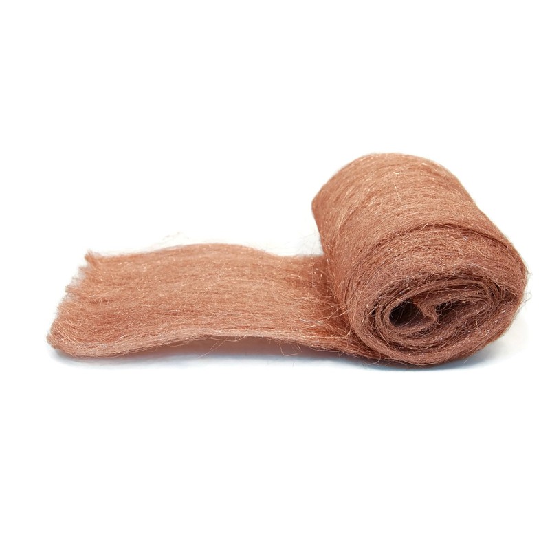 Copper Wool 3.5 Oz Skein/Pad -by Rogue River Tools. (FINE