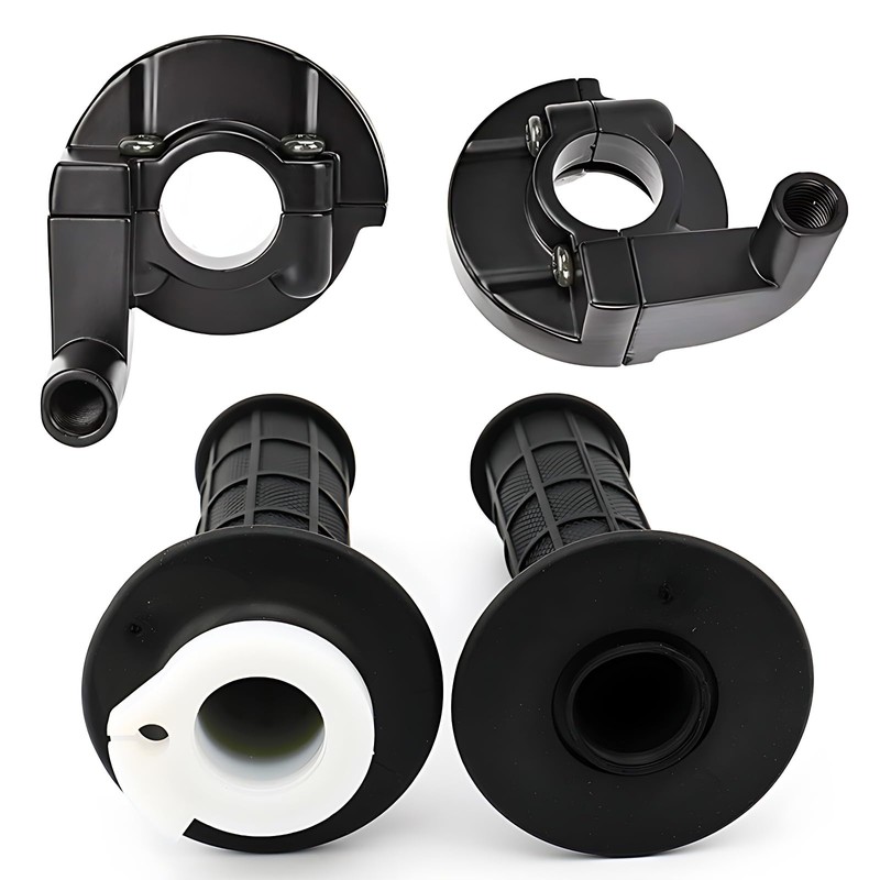 22mm 7/8" Twist Throttle Accelerator Handle (Grip + Cable +