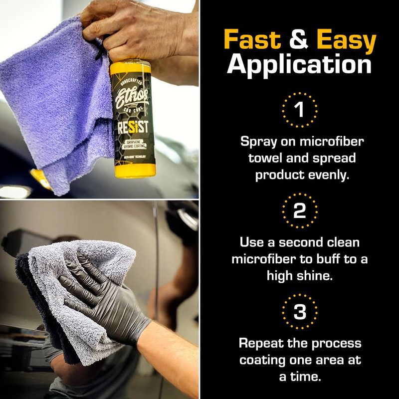 RESIST Graphene Spray Coating - UV Ceramic Coating for Cars