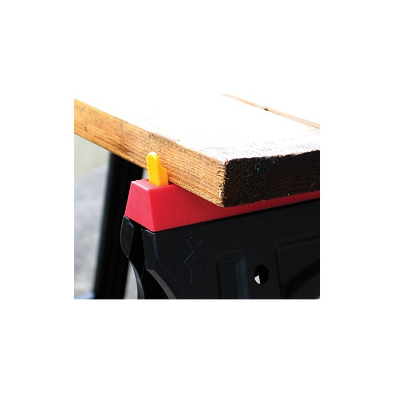 Performance Tool W54009 Heavy Duty Plastic Sawhorse Set (450 lb