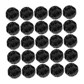 Angoily 150pcs Bio Filter Media for Fish Tank and Aquarium Simple Filter Enhanced Filtration and Decoration Black Color Convenient Design