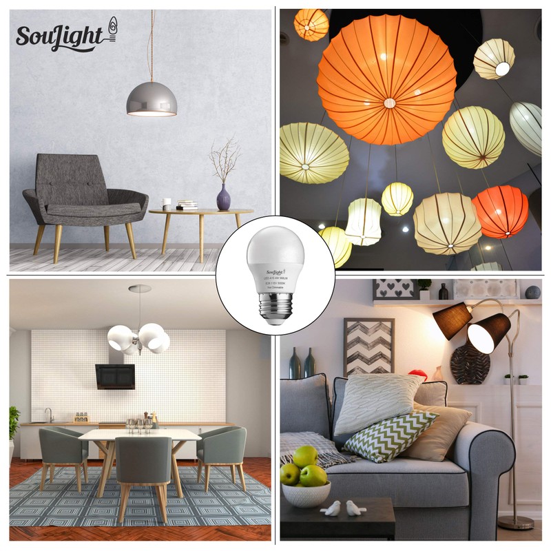 Refrigerator Light Bulb LED - SMD A15 4W 40Watt Equivalent