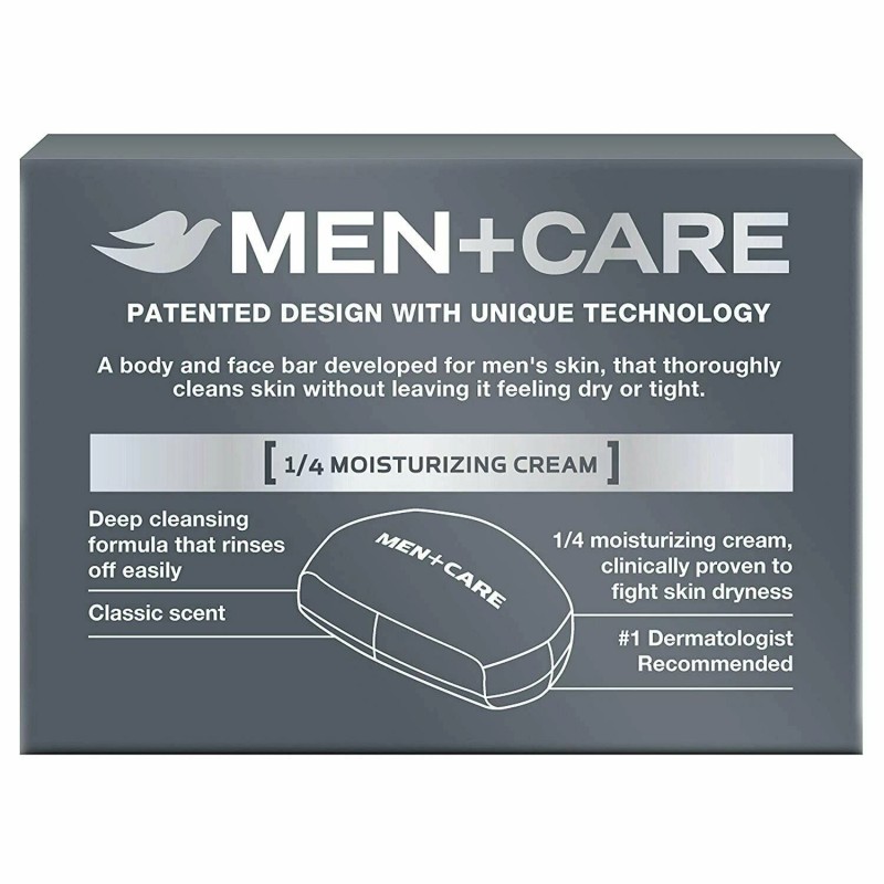 Dove Men + Care Body and Face Bar Soap Deep