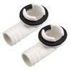sourcing map Air Conditioner Drain Hose Connector Elbow Fitting with