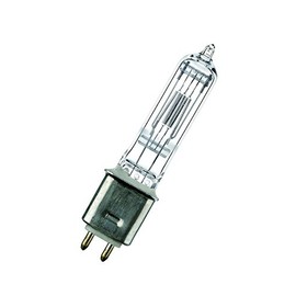 OSRAM 64716 GKV 600W 240V Halogen Studio Lamp, Single-Ended, GKV ANSI Code, 19 mm Diameter, 101 mm Length, 3050 K Colour Temperature, 600W, 240V