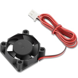 GDSTIME 30mm 3010 Fan 24V, 30x30x10mm Dual Ball Bearing High Speed Brushless DC Cooling Fan 2pin with 1000 mm / 3.3 FT Cable Wires for CR6 SE Ender 3 Max 3D Printer Extruder Hotend V6 V5, 2-Pack