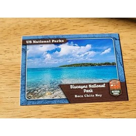 2022 Fascinating Cards U.S. National Parks #17 Biscayne Boca Chita Key
