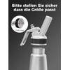 SimCoker Aluminium Replacement Head for Cream Maker, Cream Column Attachment