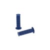 Set of rubber for throttle grip and grip waffle pattern,