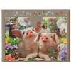 Jigthings – Jigboard 500 – Jigsaw Puzzle Board for Puzzles up to 20.5” x 15.5”. Solid Board with Raised Edge for Most 500 Piece Puzzles