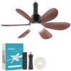 We Charger Socket Fan Light, E26 Screw in Lightbulb Fan