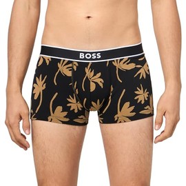 BOSS Bold Logo Patterned Trunk, Carmel Palm Leaf, M