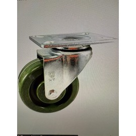 P&H Casters 4 In. x 1.5 In.  High Temp Bakery Oven Rack Caster NEW