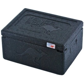 Kangabox Mini EX3075 Thermobox 1.5 L Capacity Stable / Lightweight / Small / Stackable For use as a snack box, lunch box, cool box, insulation box or as a promotional article. As a container for breakables, photography equipment or for ice cream and choc