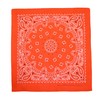 CTM Unisex Cotton Neon Paisley Bandanas, Hot Pink