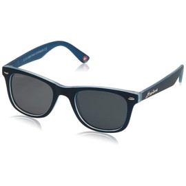 Montana MP41 Sunglasses, Multicoloured (Navy Blue/Smoke Lenses), One Size