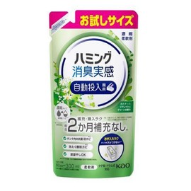 Kao Humming Deodorizing Sensation, For Automatic Load, Clear Refreshing Green Scent, Trial Size, 10.1 fl oz (300 ml)
