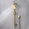 Luxier SB01-30-G 30 in. Adjustable Slide Bar for Handheld Showerheads
