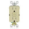 Leviton GFCI Outlet, 15 Amp, Self Test, Tamper-Resistant with LED