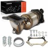 A-Premium Catalytic Converter Kit Direct-Fit Compatible with Honda CR-V CRV