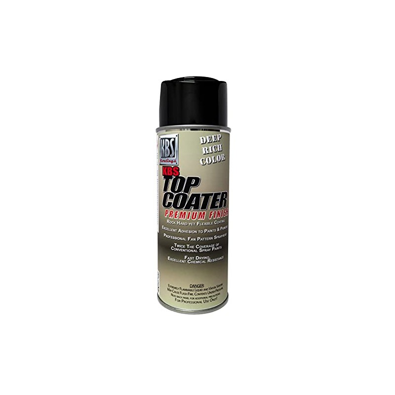 KBS Top Coater 16oz Aerosol 8802 - Safety Green