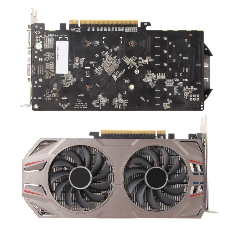 GTX750Ti 2GB GDDR5 128Bit Graphics Card with 2 Fans 3D