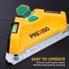 PREXISO Square Laser-65Ft Green Beam Floor Tile Laser Level With