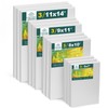 Inburit 12 Pack Canvas for Painting with 11x14, 9 x12,